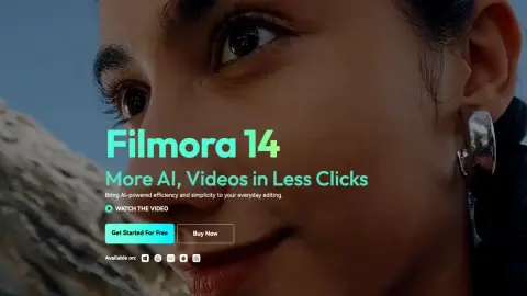 Wondershare Filmora:顶级 AI 修复老式和损坏视频的工具