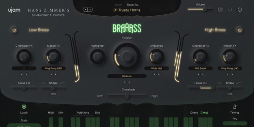 uJAM Symphonic Elements BRAAASS