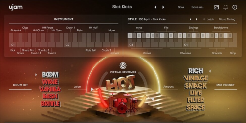 uJAM Virtual Drummer HOT