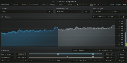 APU Software Loudness Compressor