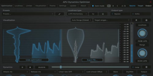 APU Software Dynamics Optimizer