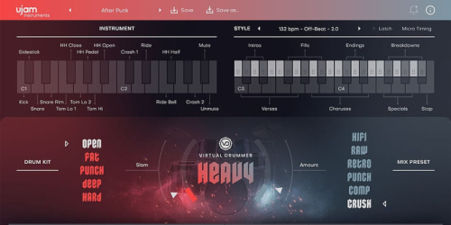 uJAM Virtual Drummer HEAVY