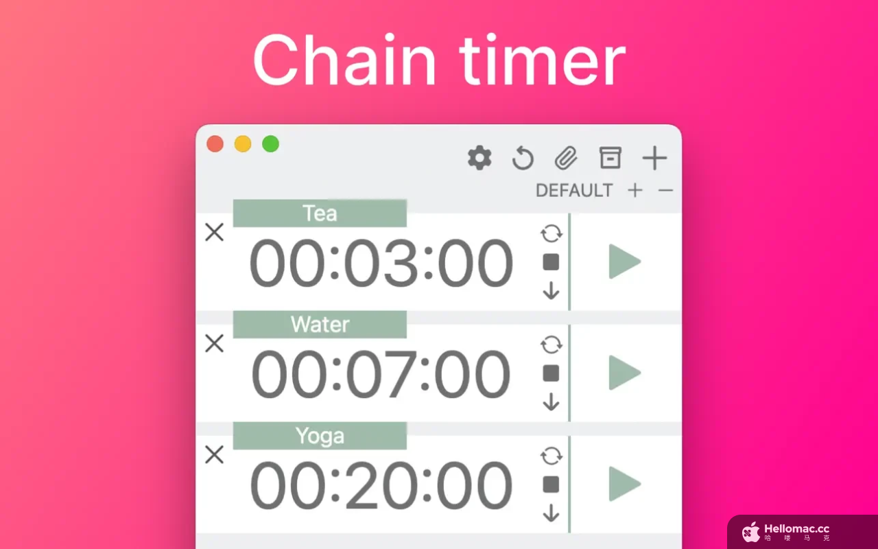 Chain Timer v10.8 MAS