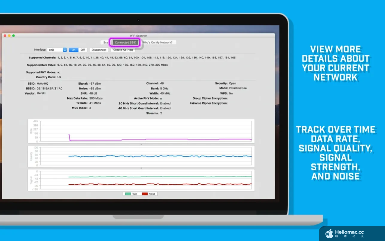 WiFi Scanner v3.4 MAS