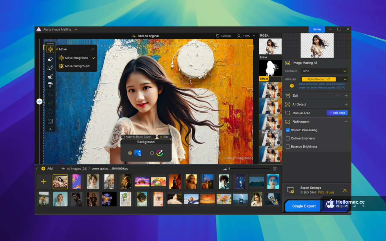 Aiarty Image Matting v2.5 251
