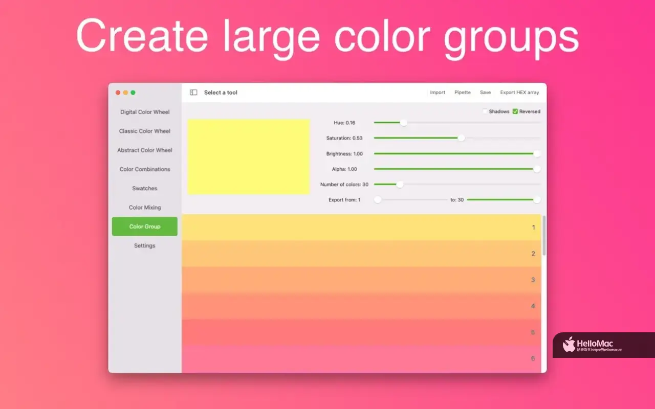 Color Wheel v8.6 MAS