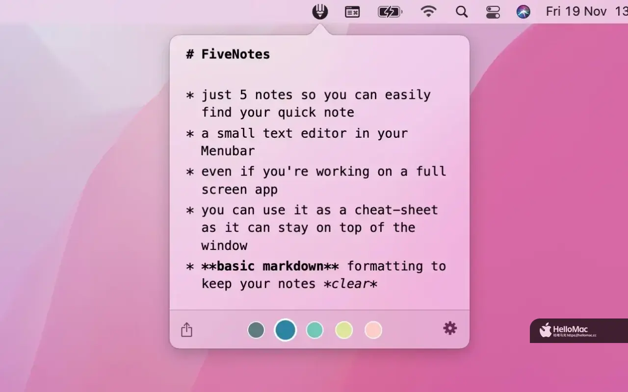FiveNotes v3.2 111