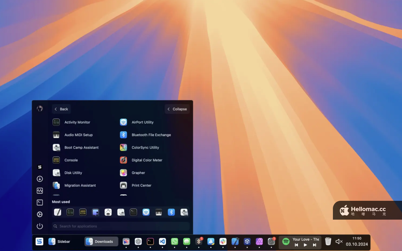 Sidebar v1.8.13