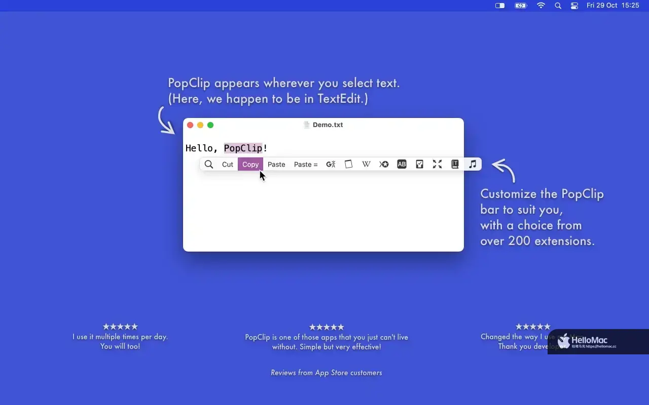 PopClip v2025.9.1 fix