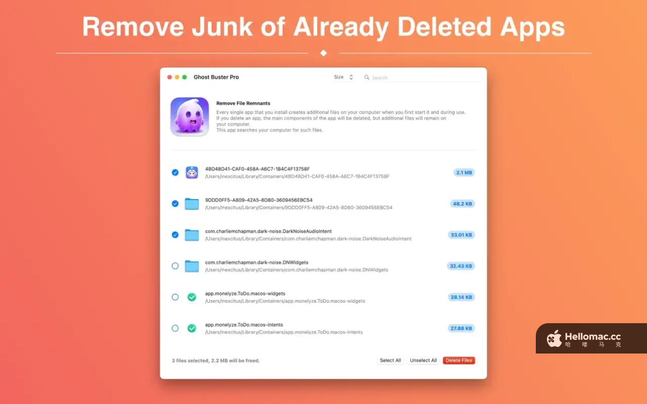 Ghost Buster Pro v3.8.1 MAS
