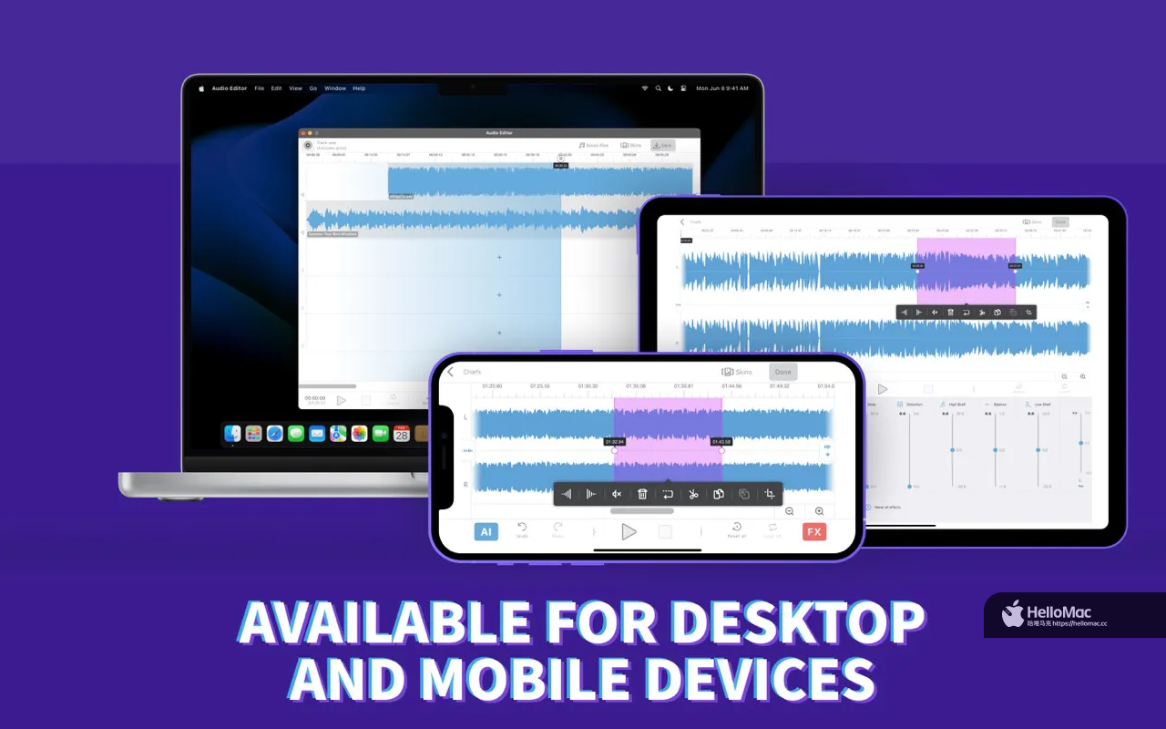 Audio Editor - Record & Edit v1.8.2 MAS