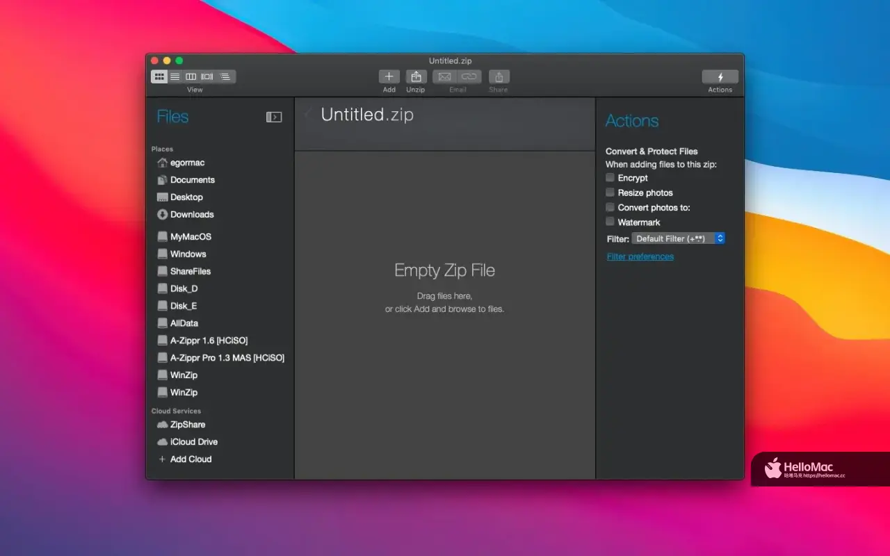 WinZip Mac Pro v12.0.7282