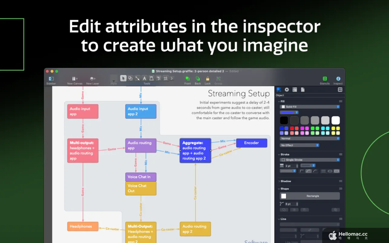 OmniGraffle Pro v7.24.5