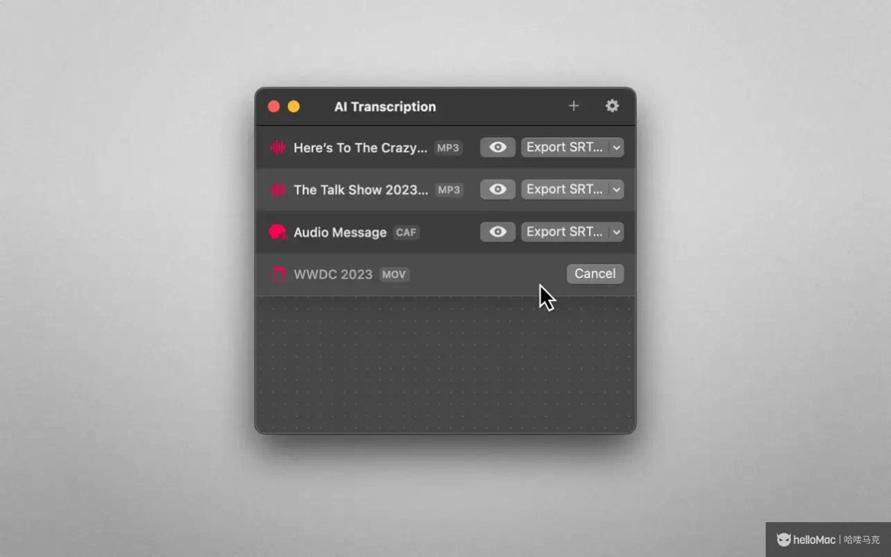 AI Transcription v2.13 MAS