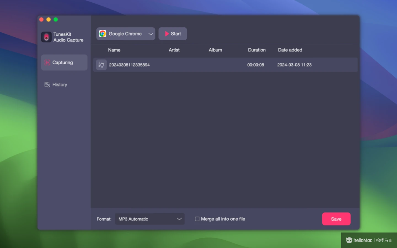 TunesKit Audio Capture v3.5.0.55