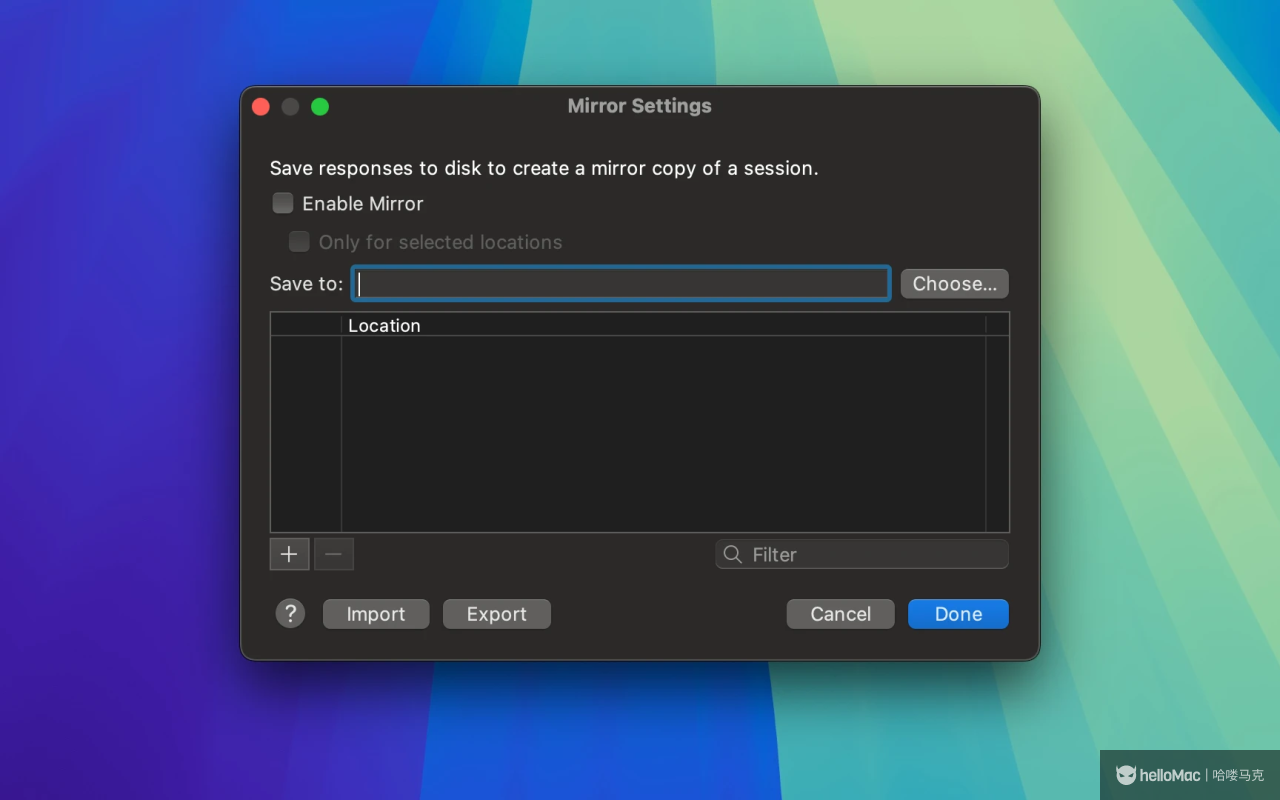 Charles v5.0.2