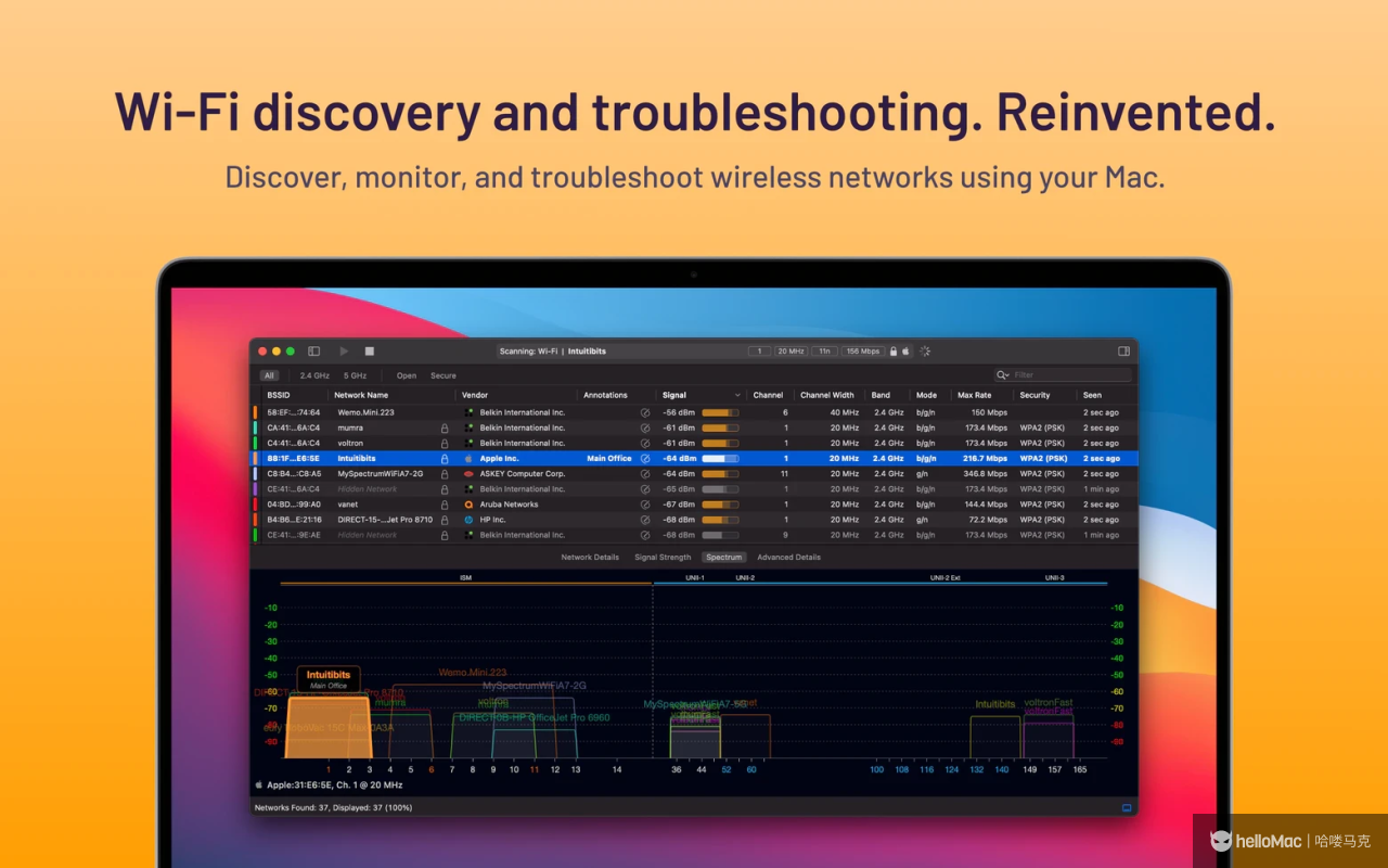 WiFi Explorer Pro 3 v3.7.5