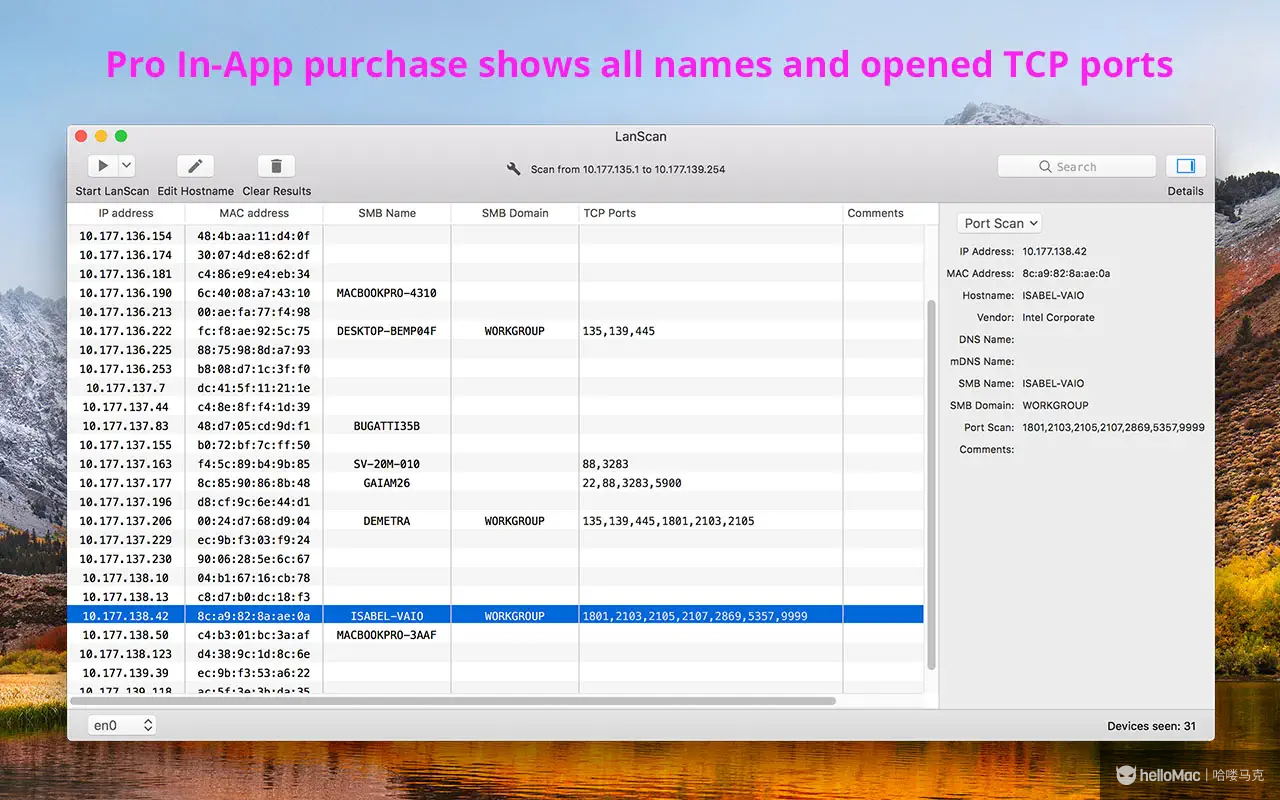 LanScan v8.0.19 MAS