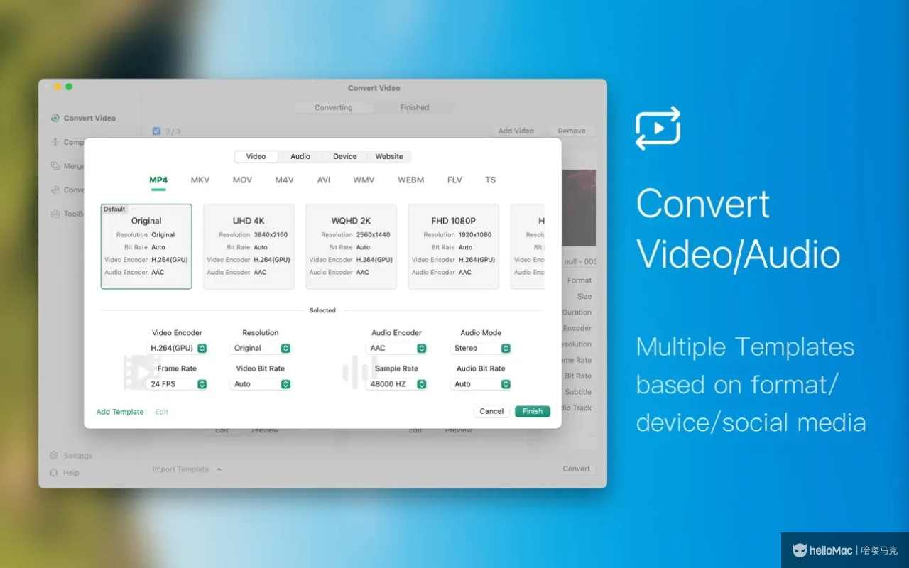 Video Converter X - 即刻转换 v1.3.1 MAS