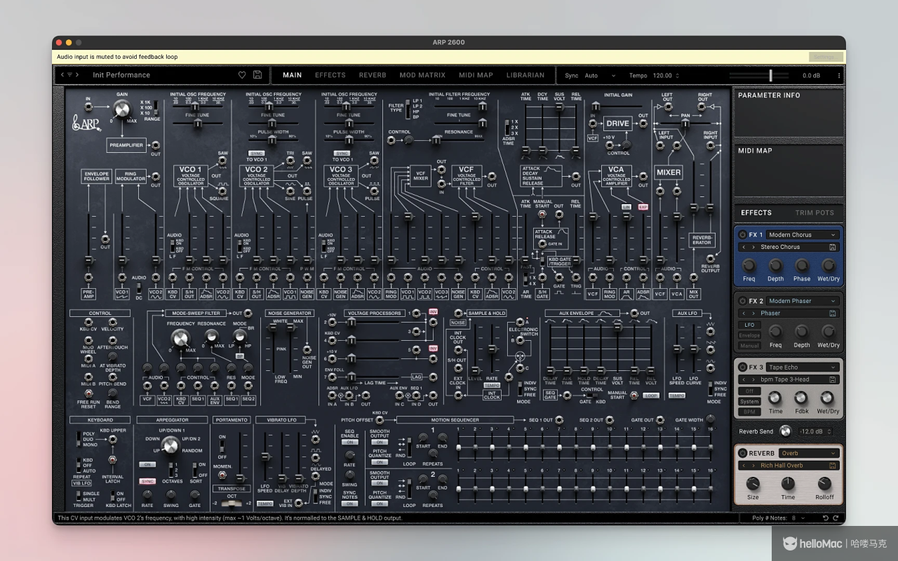KORG Software ARP 2600 v1.1.6