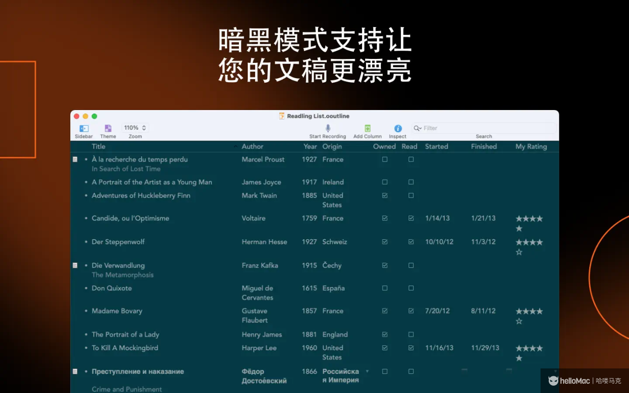 OmniOutliner Pro v5.15.0