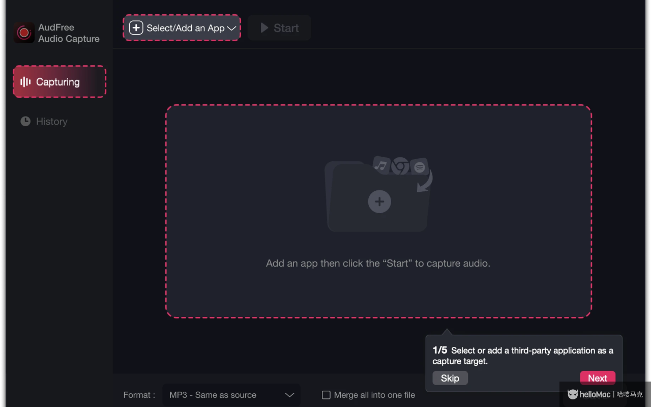 AudFree Audio Capture v3.6.0