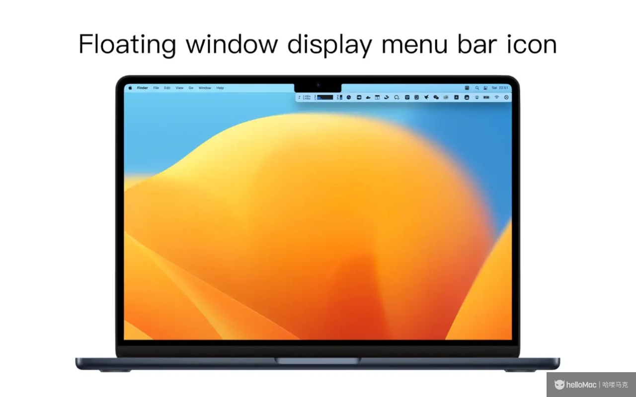 iBar-Menubar icon control tool v2.0.0 MAS