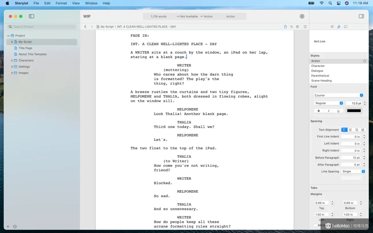 Storyist v4.3.9