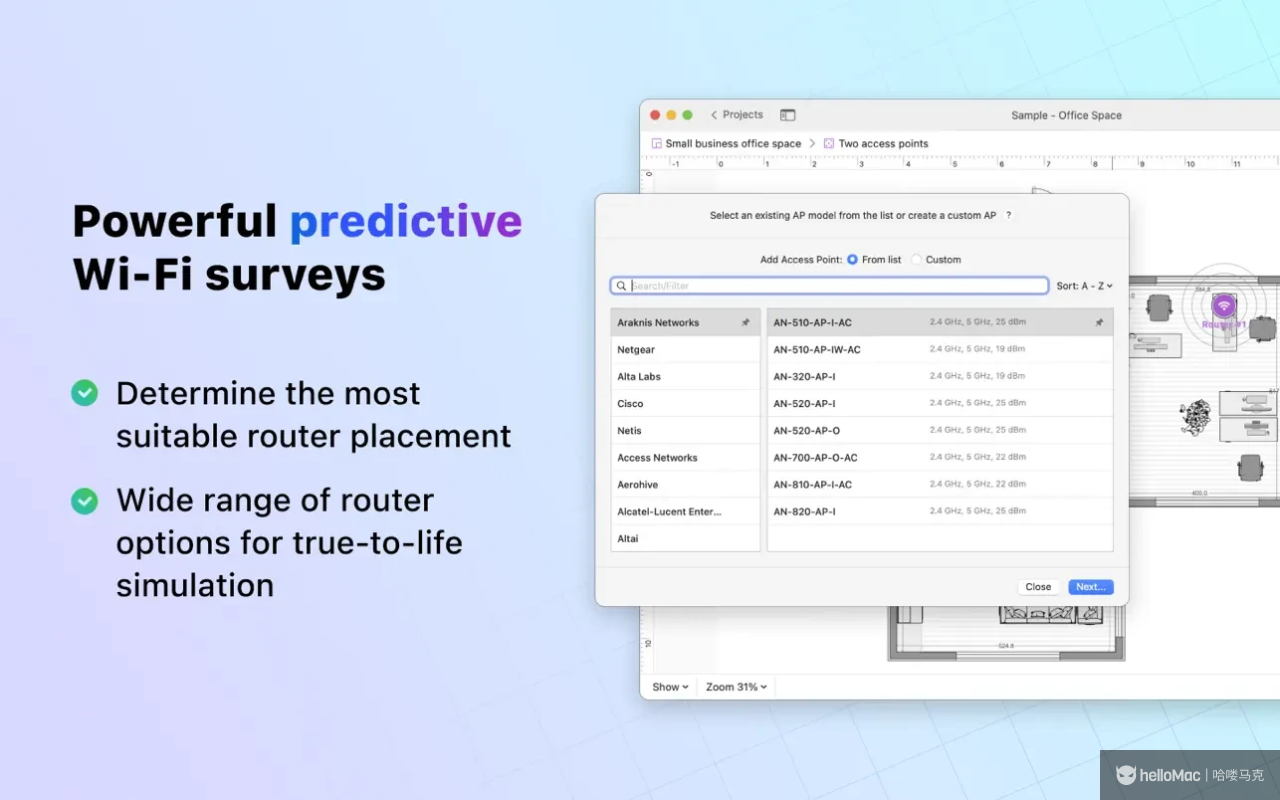 NetSpot: WiFi Analyzer v4.0.4502 MAS