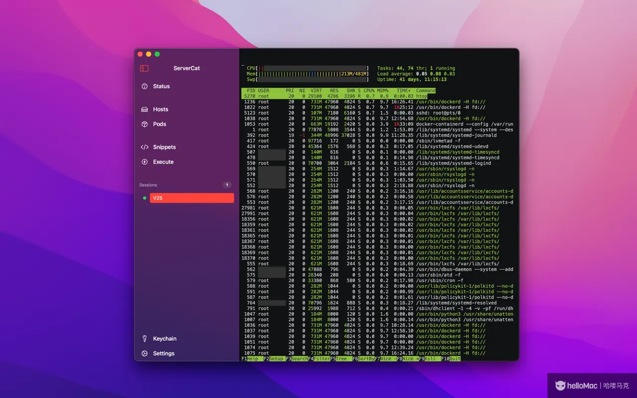 ServerCat v1.20