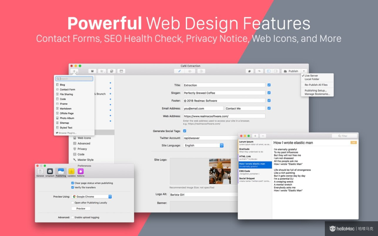 RapidWeaver v9.5.0 21134