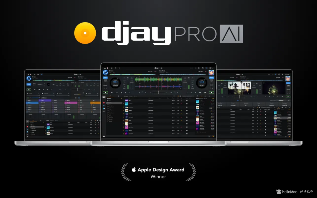 Algoriddim  djay Pro AI v5.4.3 MAS