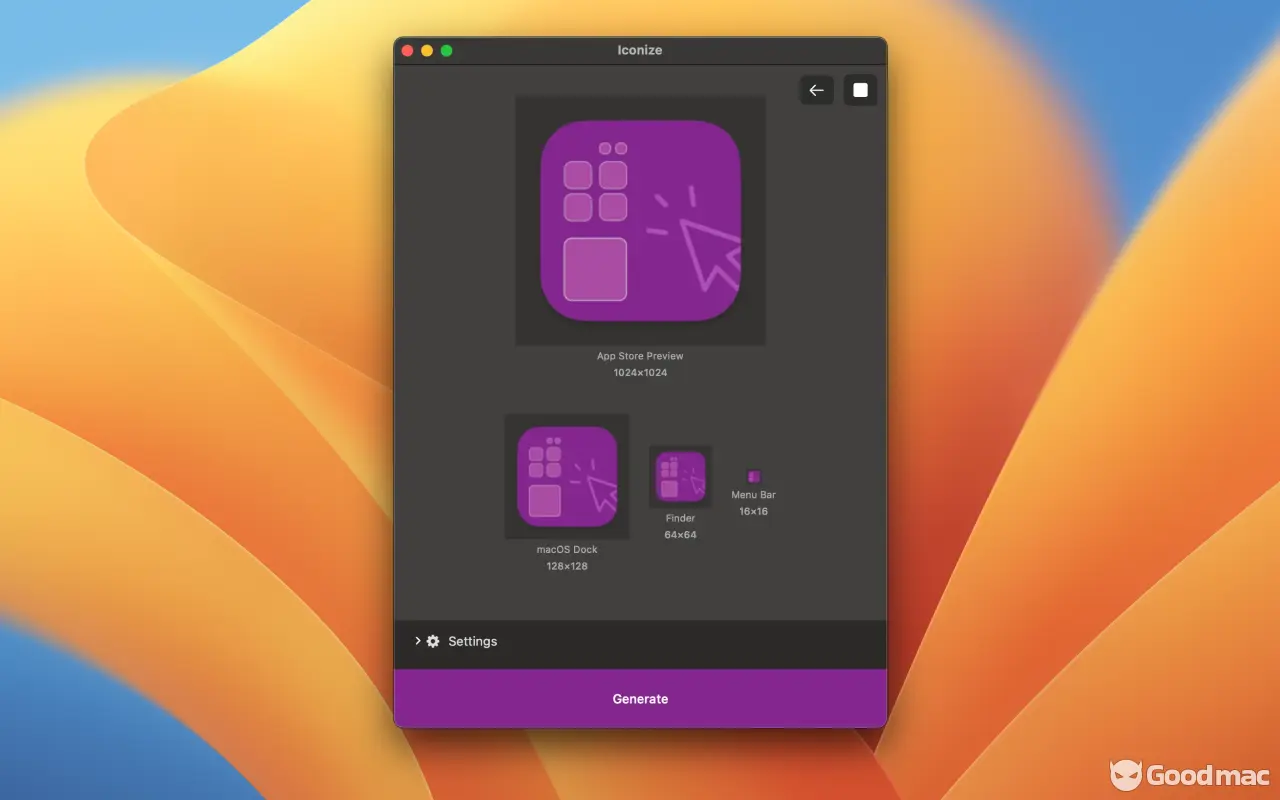 Iconize v1.6