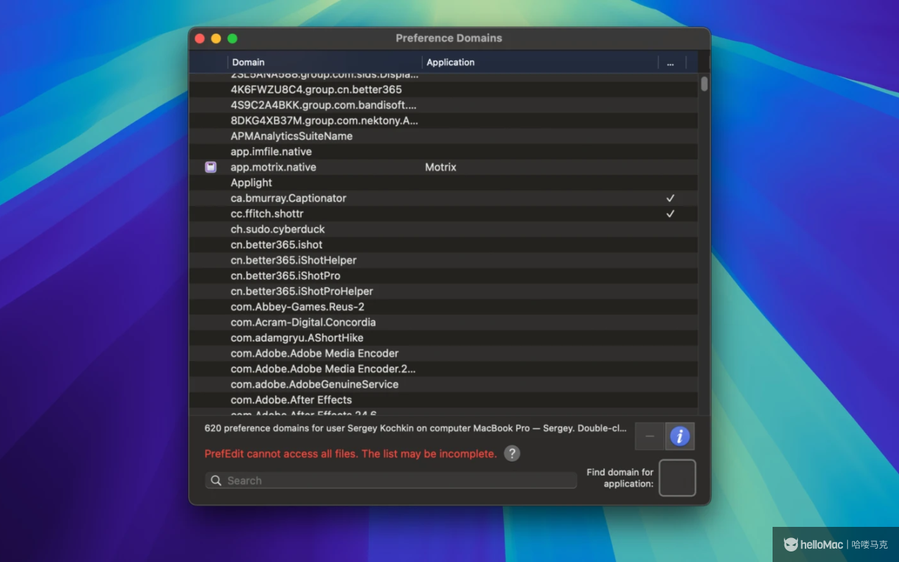 PrefEdit v5.7