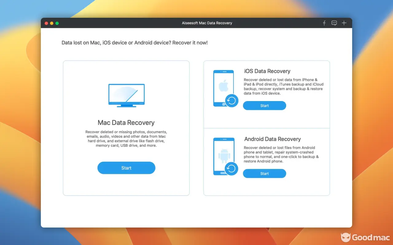 Aiseesoft Data Recovery v1.8.32.156558