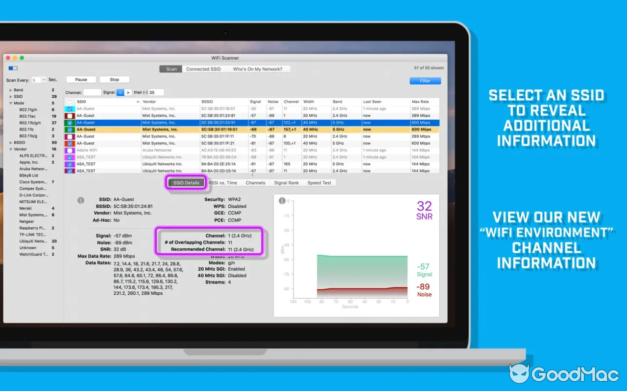 WiFi Scanner v3.4 MAS