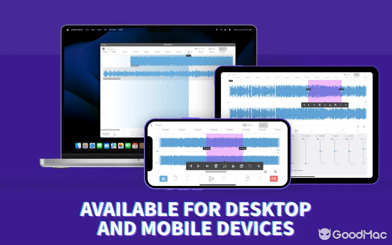 Audio Editor - Record & Edit v1.8.2 MAS