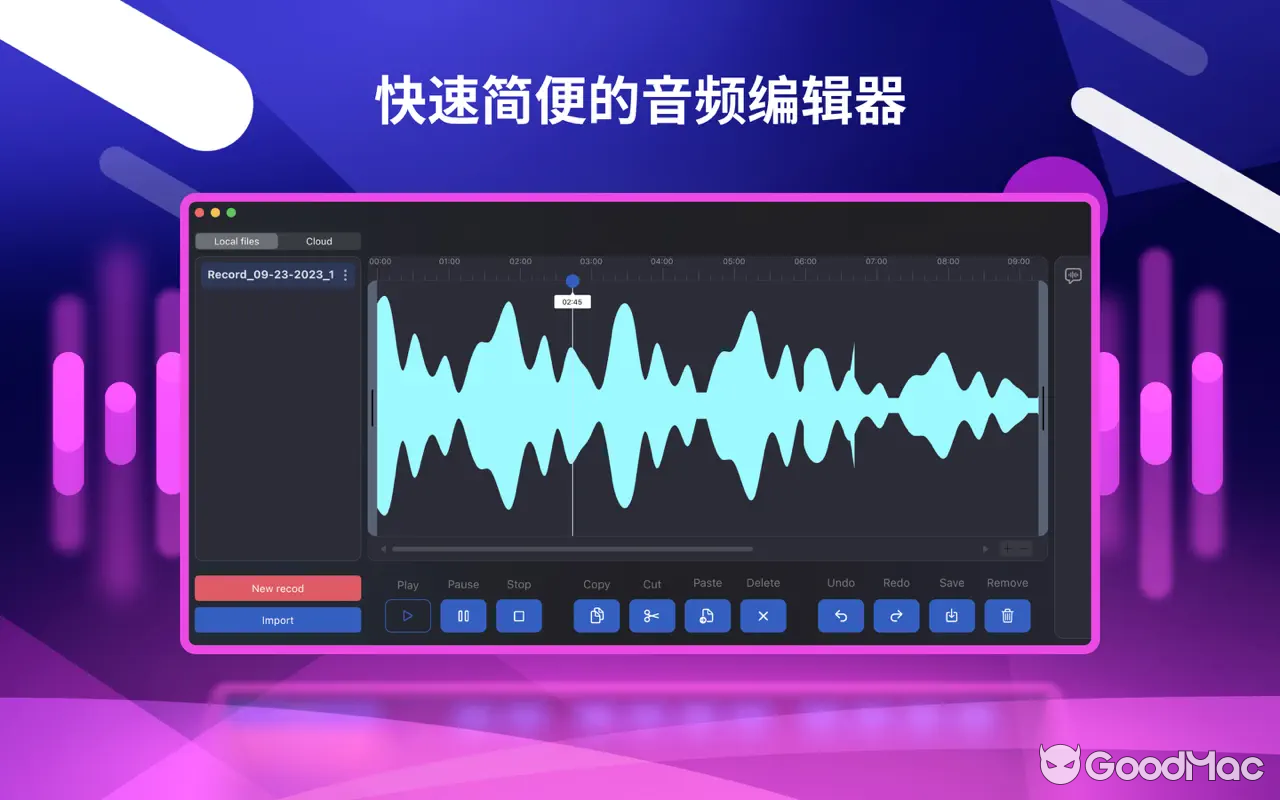 Professional Recorder & Editor v7.0.8 MAS
