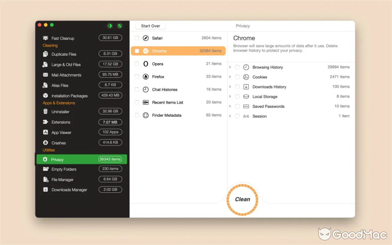 OS Cleaner Pro - Disk Cleaner v15.2.26 MAS