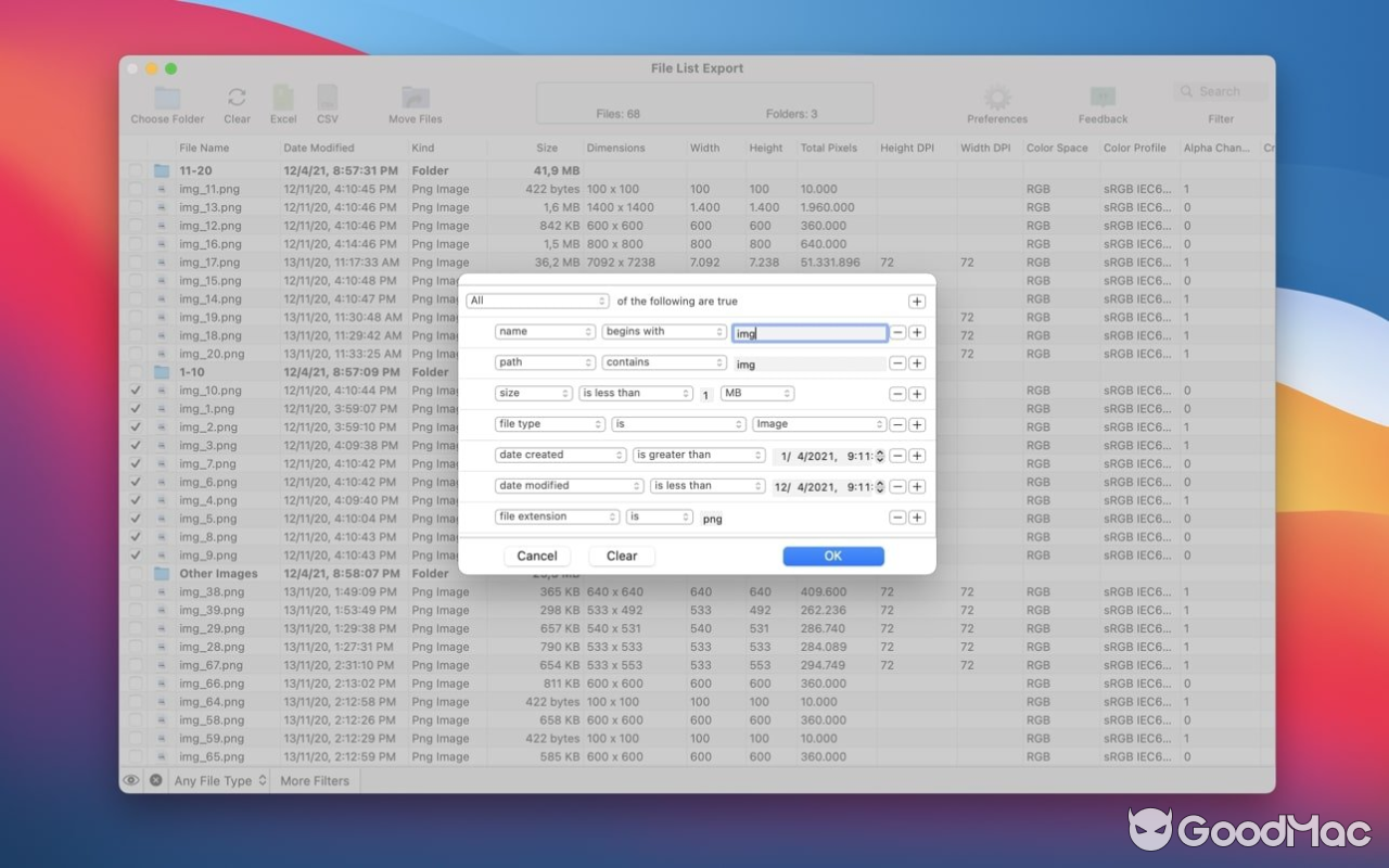File List Export v2.9.4 MAS