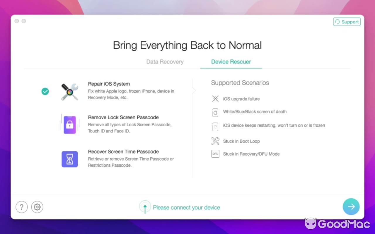 PhoneRescue for iOS v4.3.1.20251016