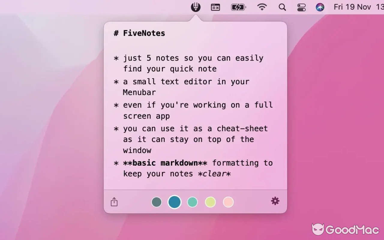 FiveNotes v3.2 111