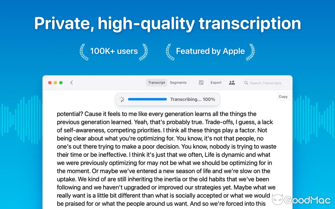 Whisper Transcription v13.2