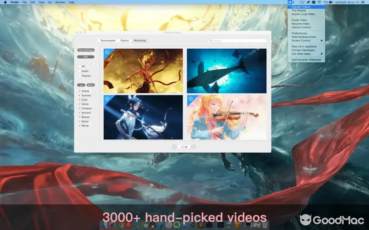Dynamic Wallpaper Engine v23.9 MAS