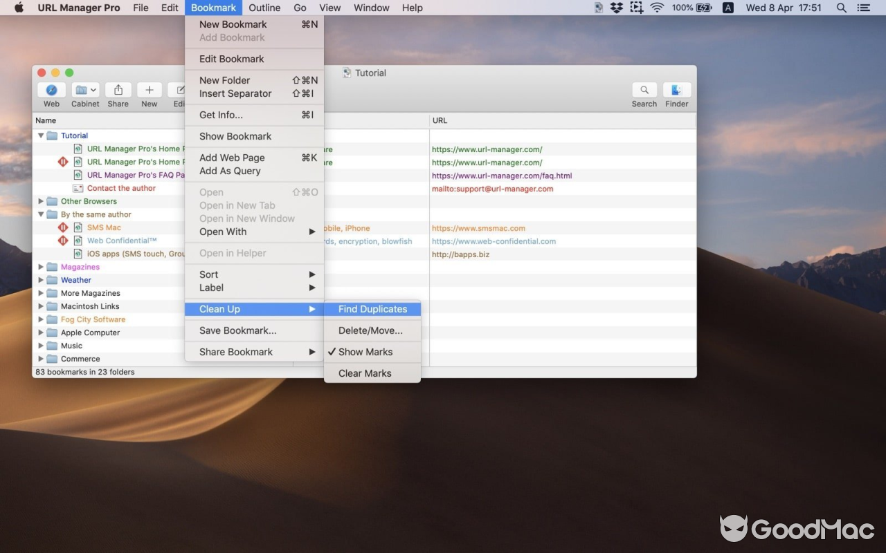 URL Manager Pro v6.4.6