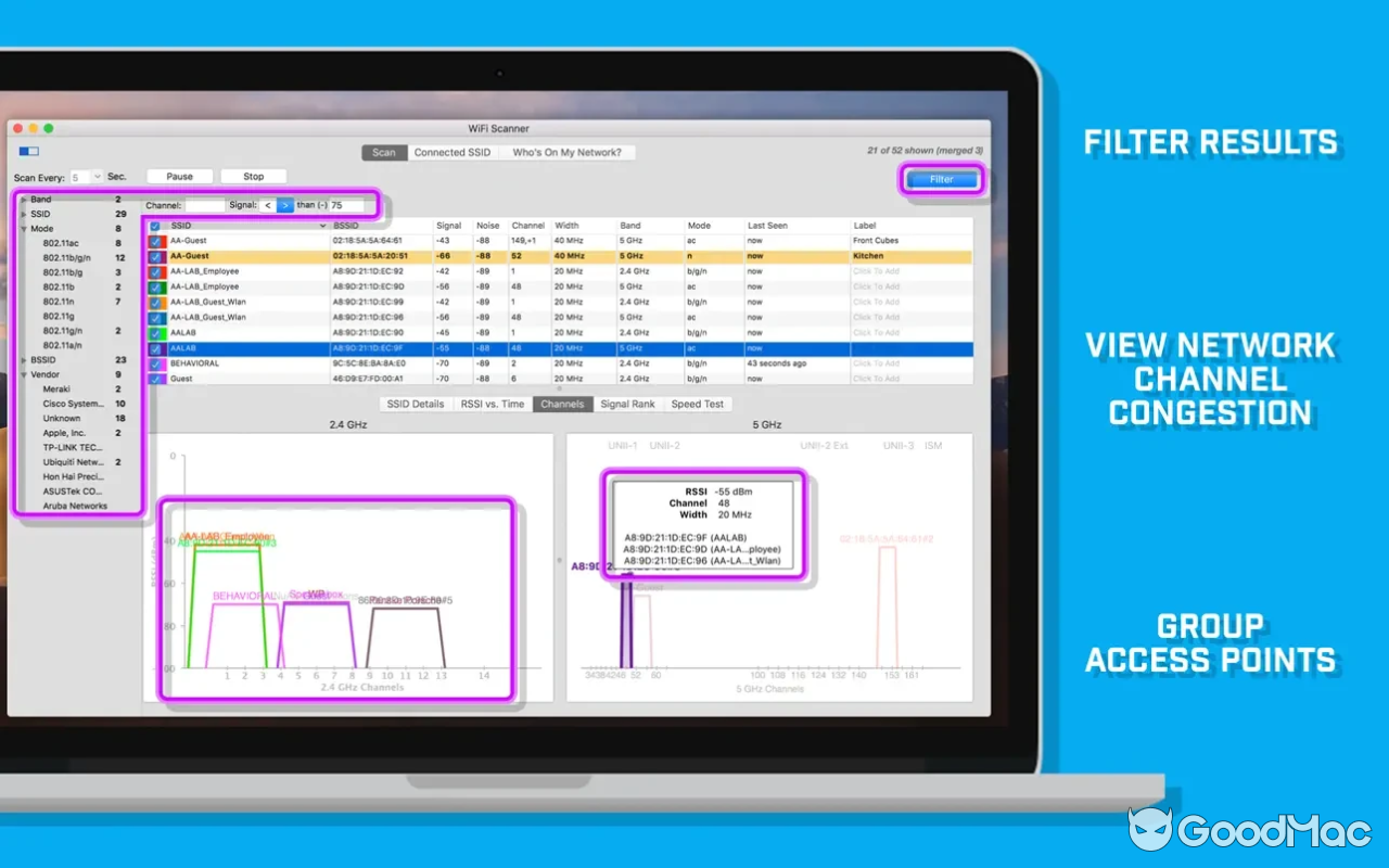 WiFi Scanner v3.4 MAS