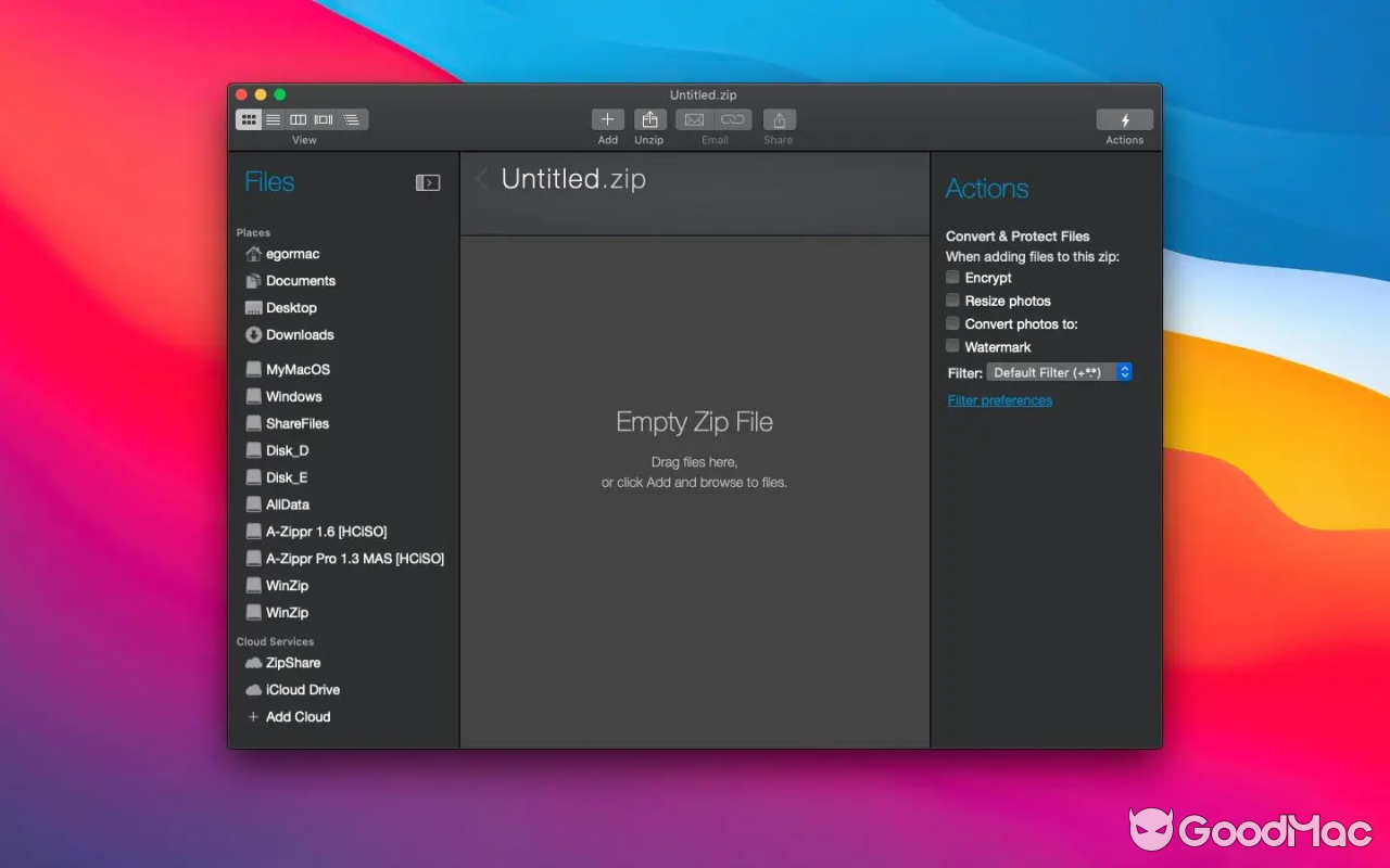 WinZip Mac Pro v12.0.7282