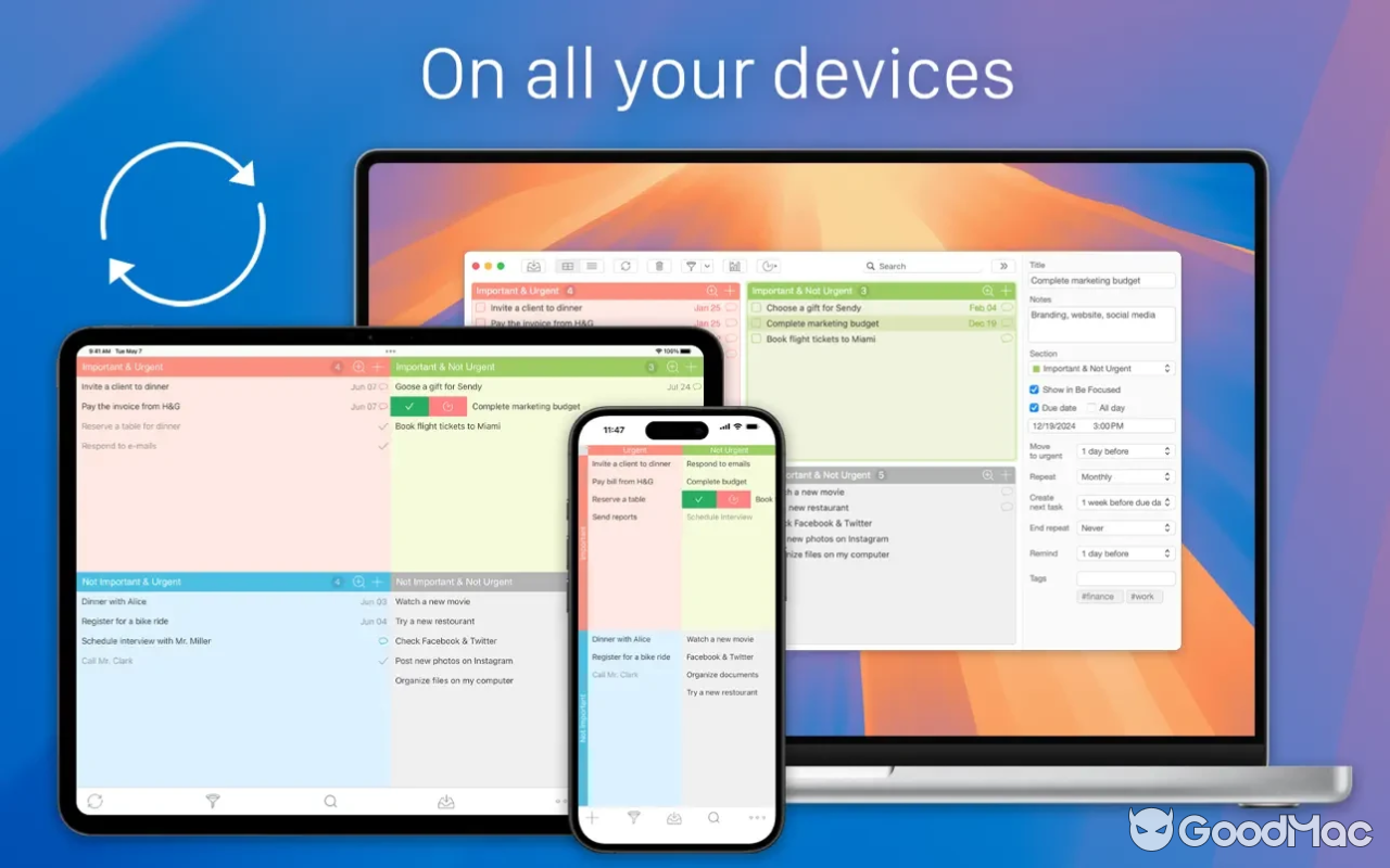 Focus Matrix v2.0 MAS