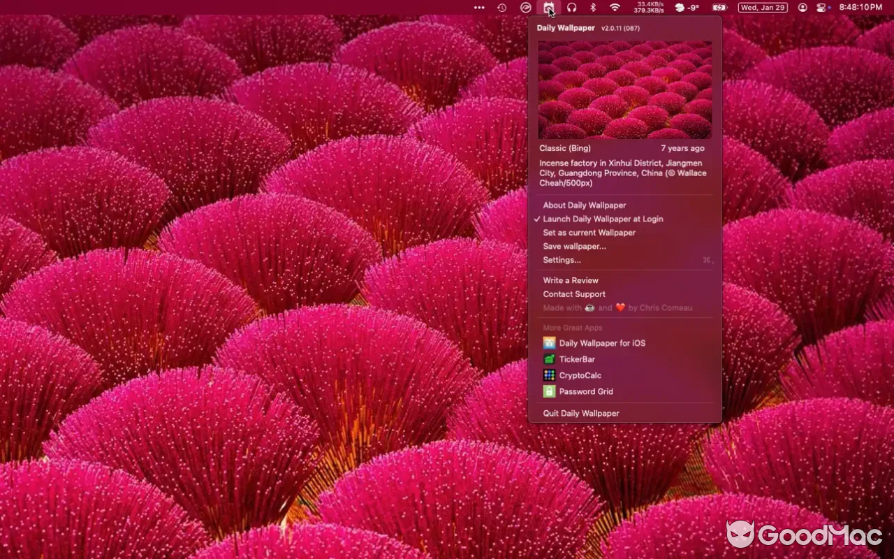 Daily Wallpaper HD - 4K Photos v2.1.9 MAS