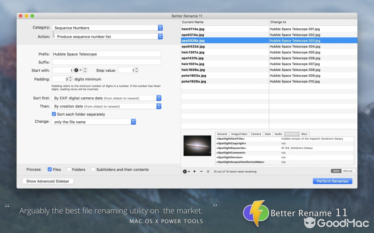 A Better Finder Rename v12.19